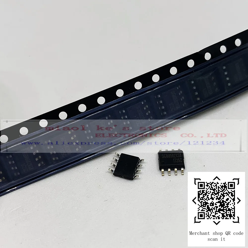 

Высокоточный операционный усилитель, 5-10 шт., 100% Новый оригинал: SGM8582XS8G/TR SGM8582XS8G SGM8582, SOIC-8