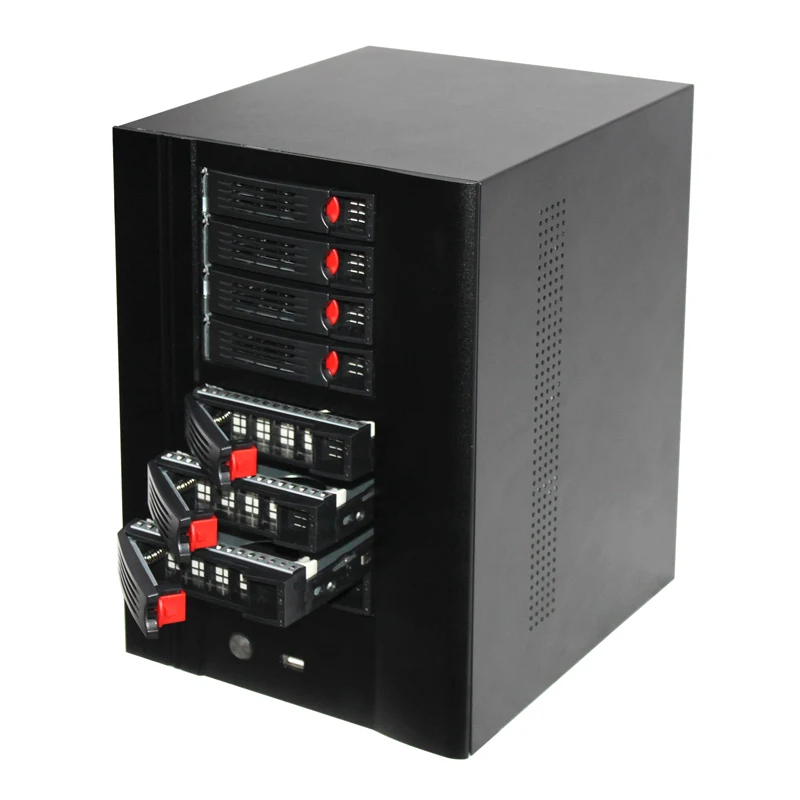 

NAS 8 Bay Storage Server Nas Case With Hot Swap Network Enclosure Chassis