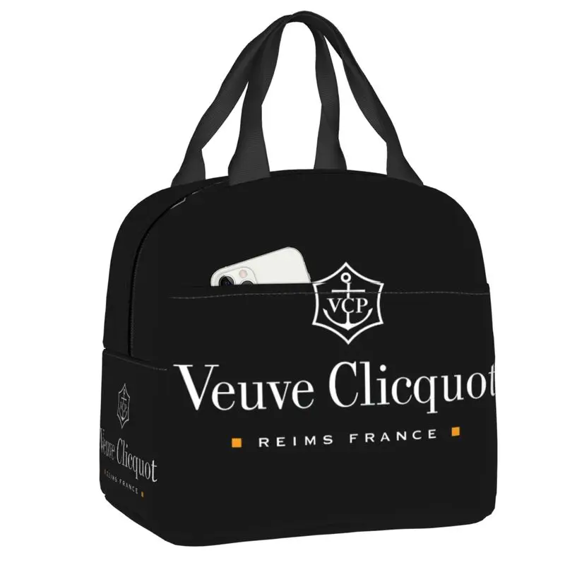 Vcp Veuve Borse Per Il Pranzo Isolate Per La Scuola Di Lavoro Clicquot Bevande A Tenuta Stagna Cooler Termico Bento Box Donna Bambini