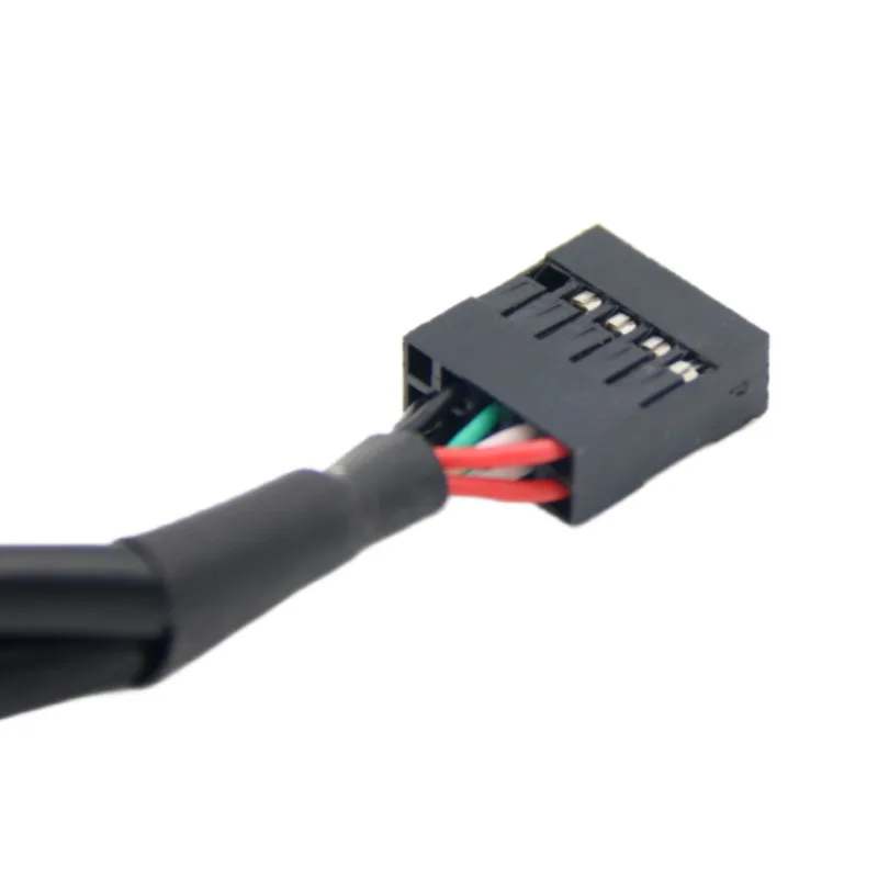 Cavo Flessibile da 9 PIN Femmina a 20 PIN Maschio per Scheda Madre, Adattatore USB 2.0 a USB 3.0 per Trasferimento Dati, Cavo di Prolunga in Rame per Case PC - Image 6