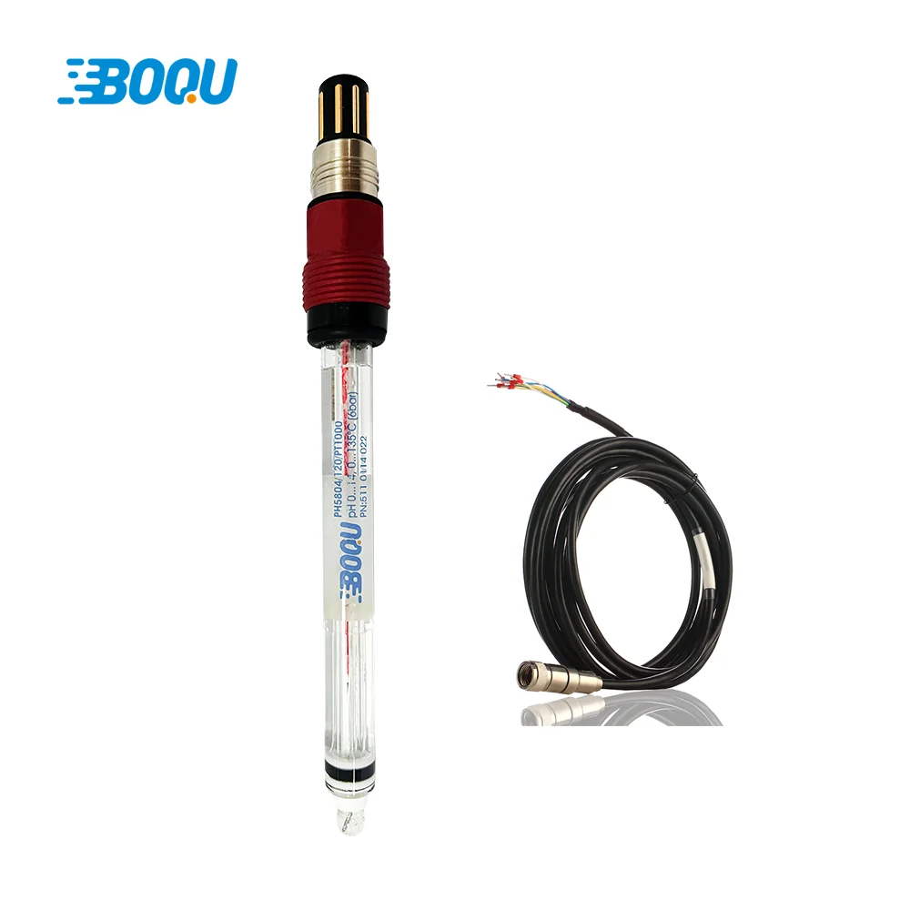 

High Temperature PH Sensor 130 Degree For Sugar Industry