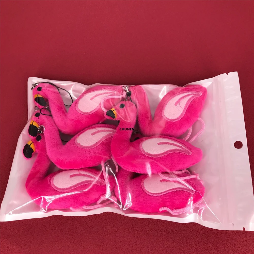 2Colors , 6PCS/LOT 6CM Animal Plush Stuffed TOY , Key Chain Gift Doll For Wedding