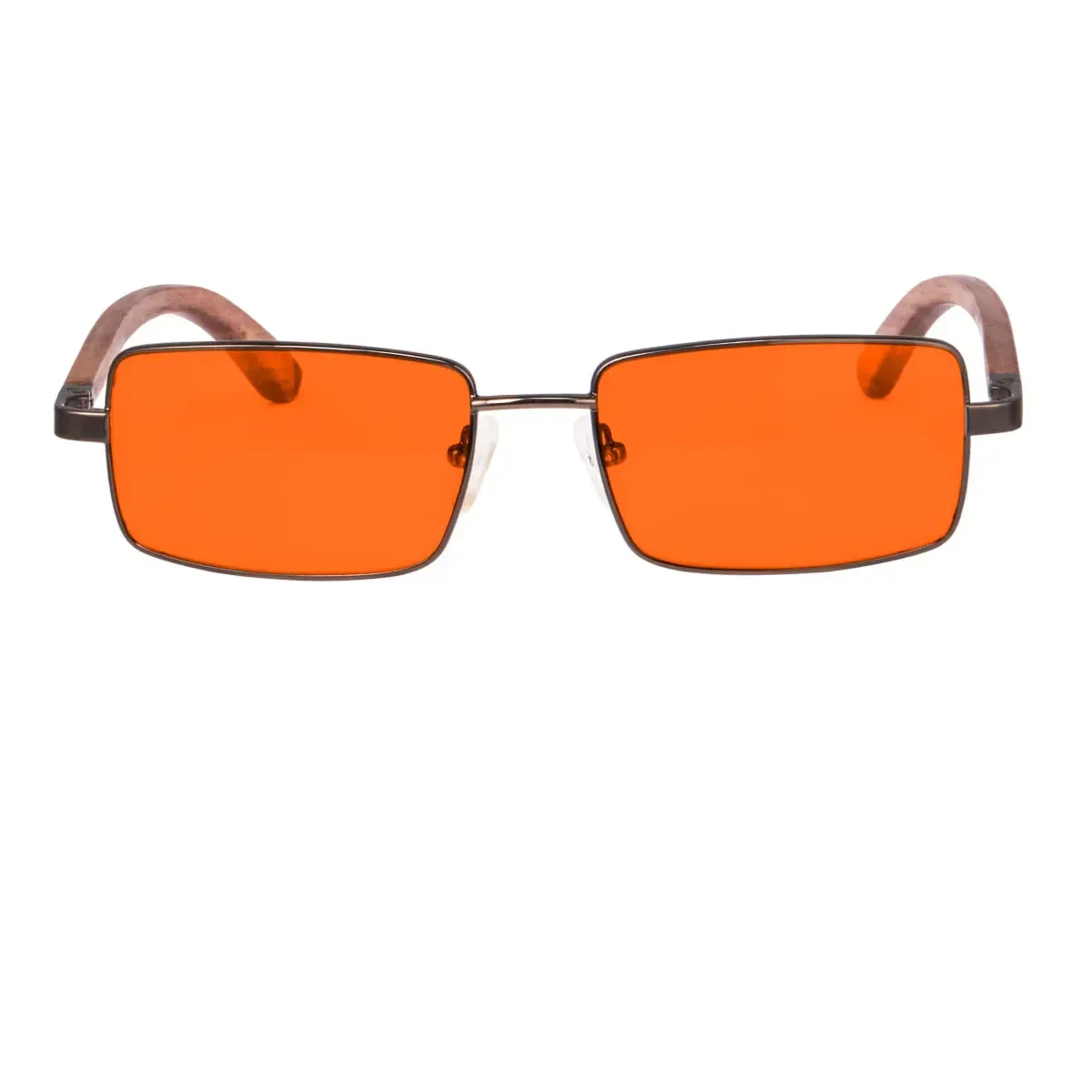 SHINU Good Sleep Blaulicht-blockierende Brille für Herren, rot, orange, Anti-Blaulicht, beseitigt die Belastung der Augen, luxuriöse rote Brille – Detail 24