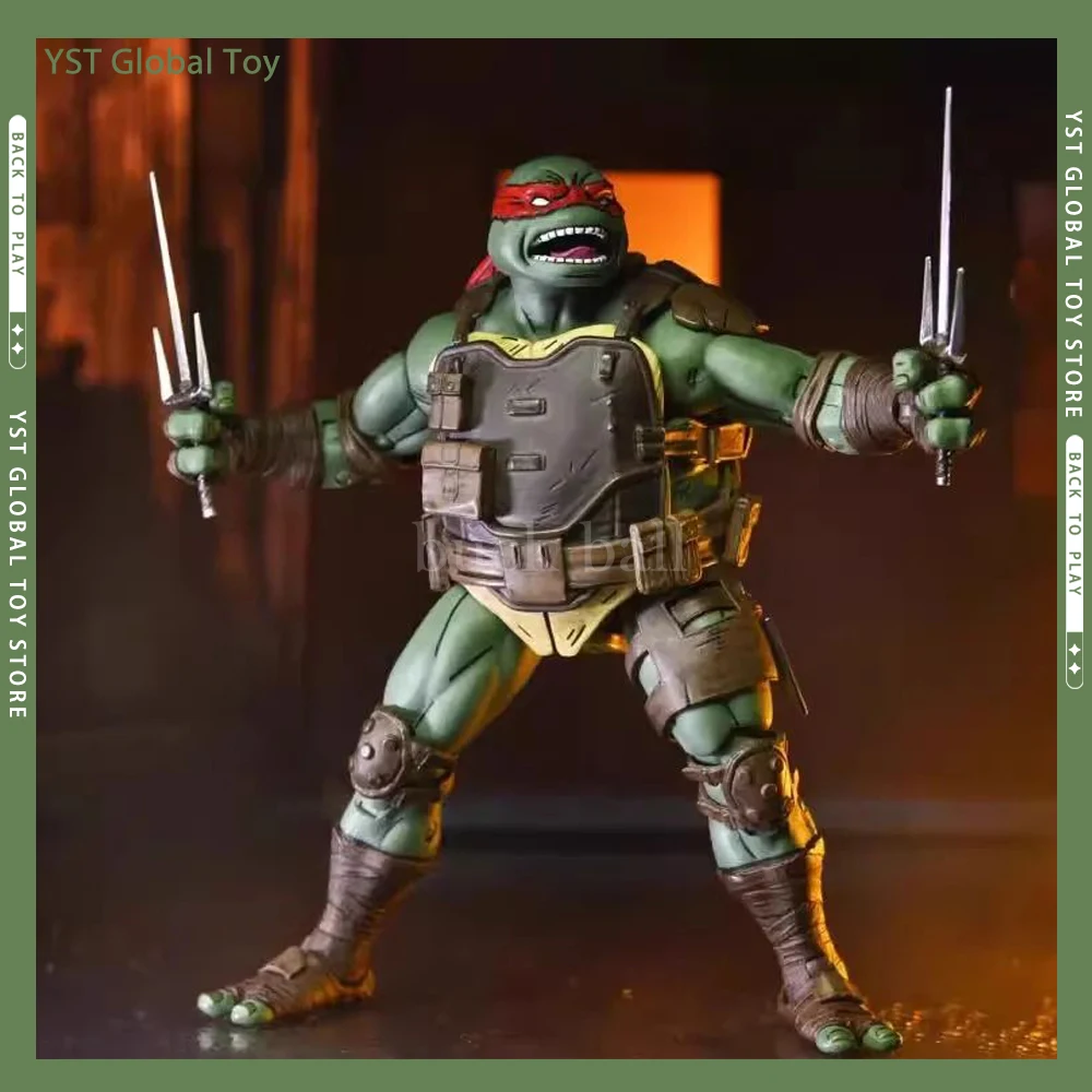 7 Pollici L'Ultima Figura Di Anime Di Ronin Bra 18Cm Neca 54317 Teenage Mutant Ninja Turtles Action Figurine Model Pvc Decora Toys