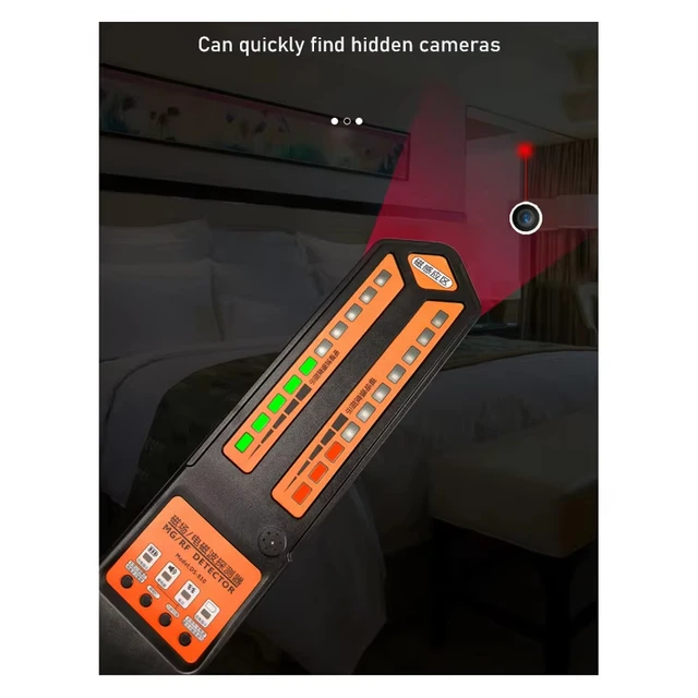 Wireless Professional GPS Tracker Detector Signal Detector Car Search Device Anti-location Anti-tracking Anti-positioning 6