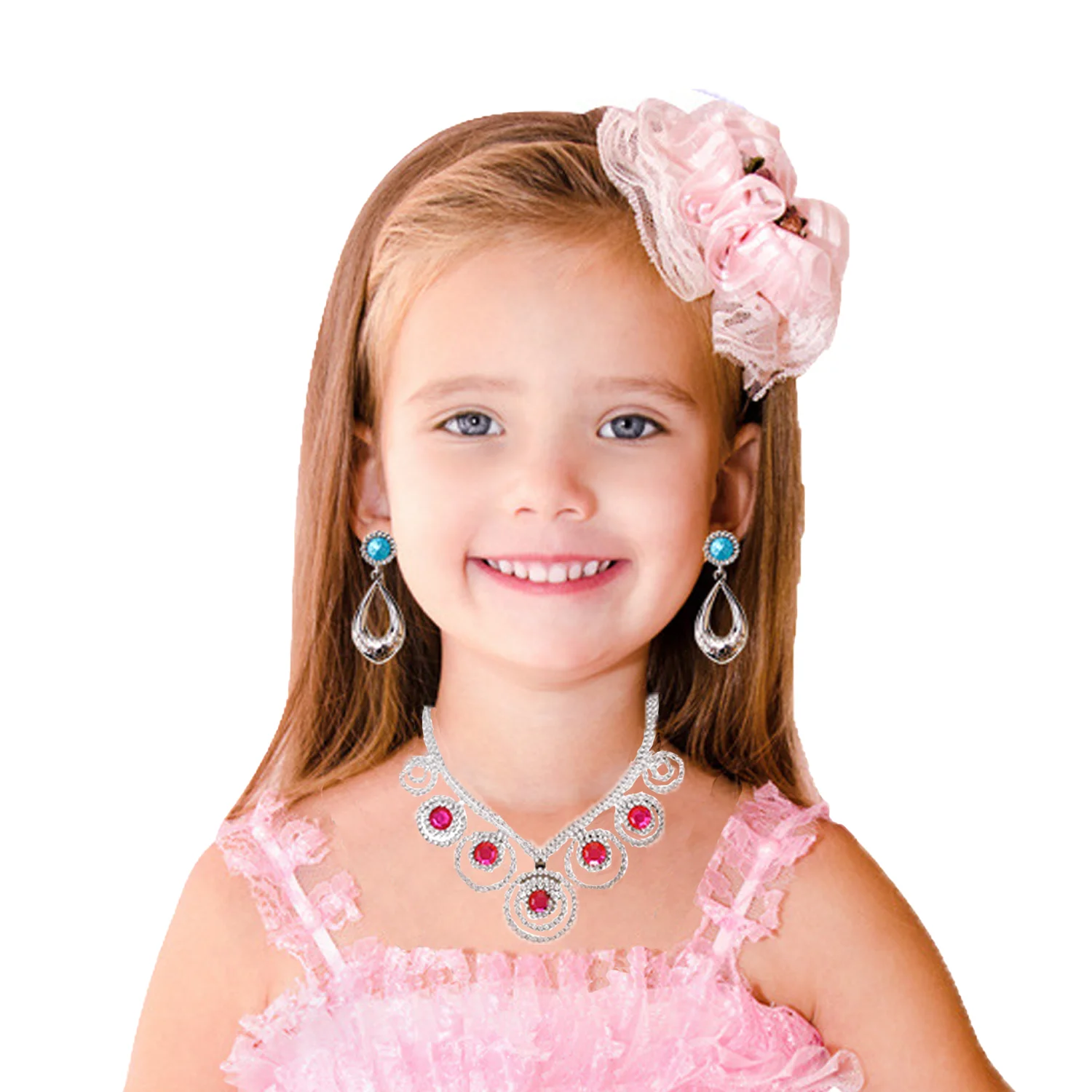 Children's makeup and home simulation jewelry set gift toys, can be role-playing, (prepare two No. 7 batteries) 3