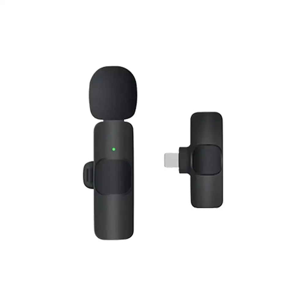 Wireless Lavalier Microphone Audio Video Recording Mini Mic for Streaming Vlogging Voice Recording Plug & Play S74b77342bb824cfbafd44156f4e016f9u