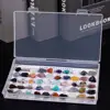 50Pcs 1 Box Mineral Specimens Natural Gems And Jades First Appreciation Geography Teaching Raw Gemstones Healing Crystal 3