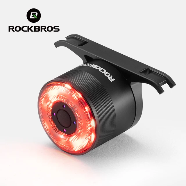 ROCKBROS Smart LED Bike Taillight – Type-C Rechargeable with Auto Brake Sensor 6