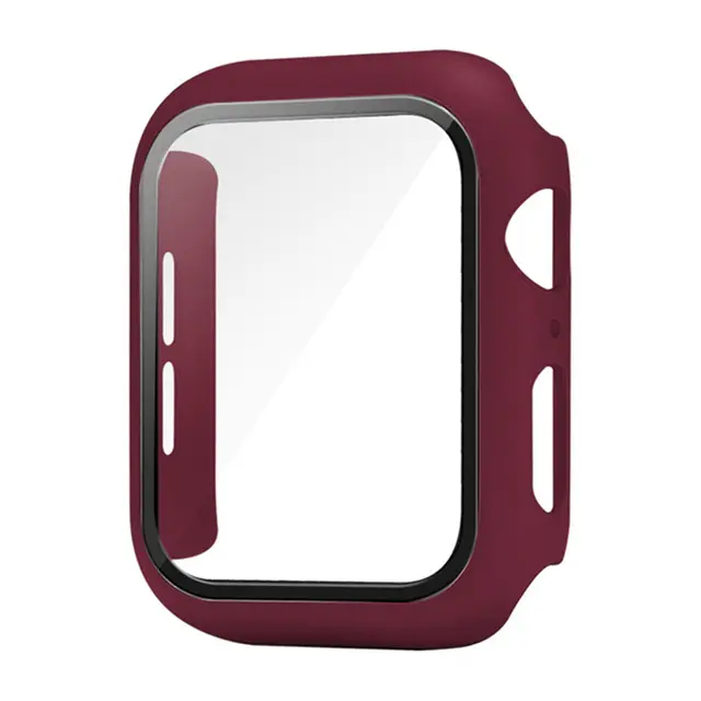 Glass+Cover For Apple Watch case 11 10 9 8 7 6 SE 5 Accessorie Screen Protector Apple iWatch serie 44mm 40mm 41mm 45mm 42mm 46mm - Image 17