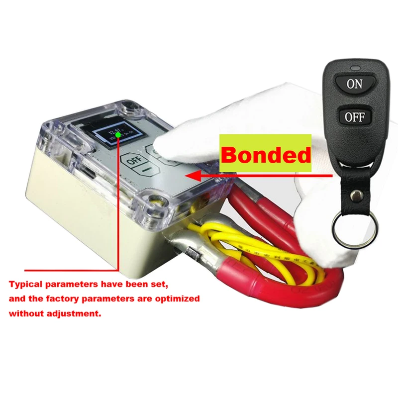 Universal 12V Car Battery smart protector with 2 Isolator Master prevent loss running out Switch Wireless Remote Control