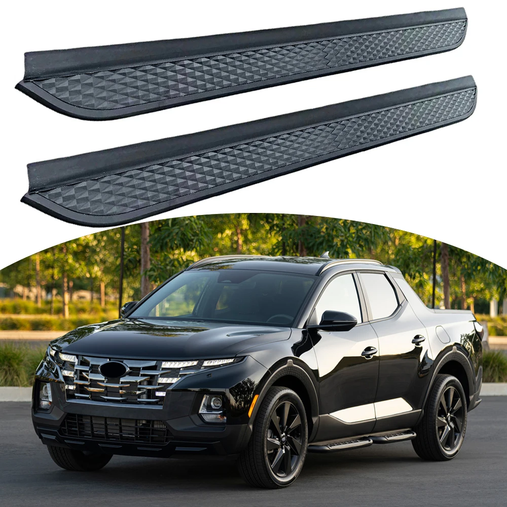

2 шт., подходят для Hyundai Santa Cruz 2022-2024, боковая подножка двери, подножка Nerf Bar