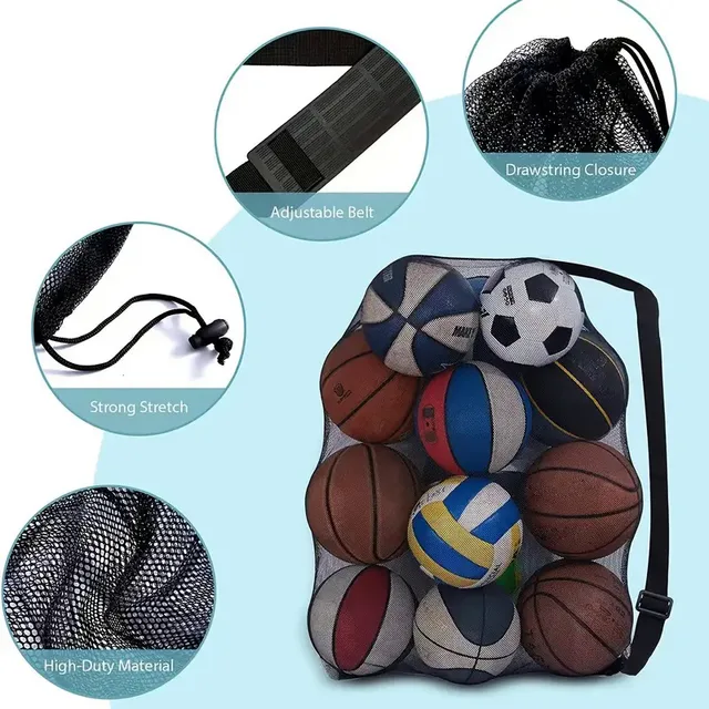 Drawstring Sports Ball Bag 5