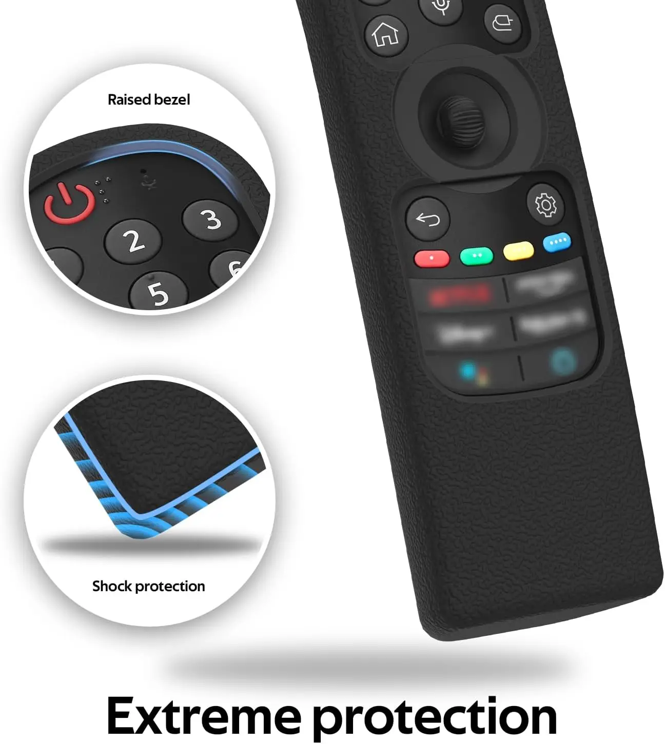 Remote Control Case for LG MR21GA MR23GN 22 MR24GA OLED Smart TV Magic MR22GN AKB76039902 Silicone Protective Cover Dropshopping 5