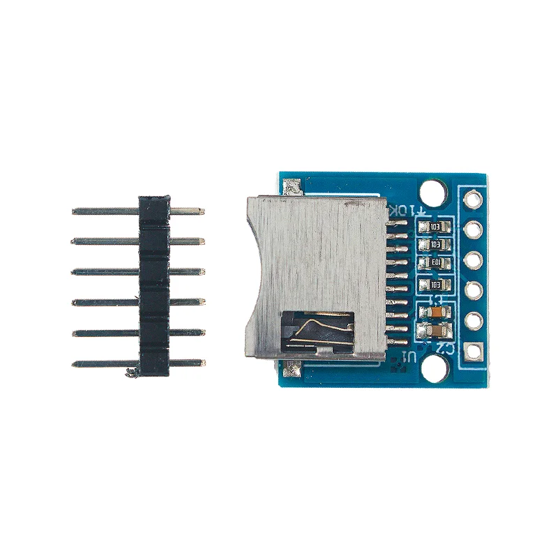 Micro SD Card Module TF Card Reader with Voltage Regulator and Pin Set
