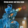 Children Simulated Flame Electric Water Gun Sensor Light High Pressure Automatic Watergun Summer Outdoor Beach Pool Toy for Kids 5