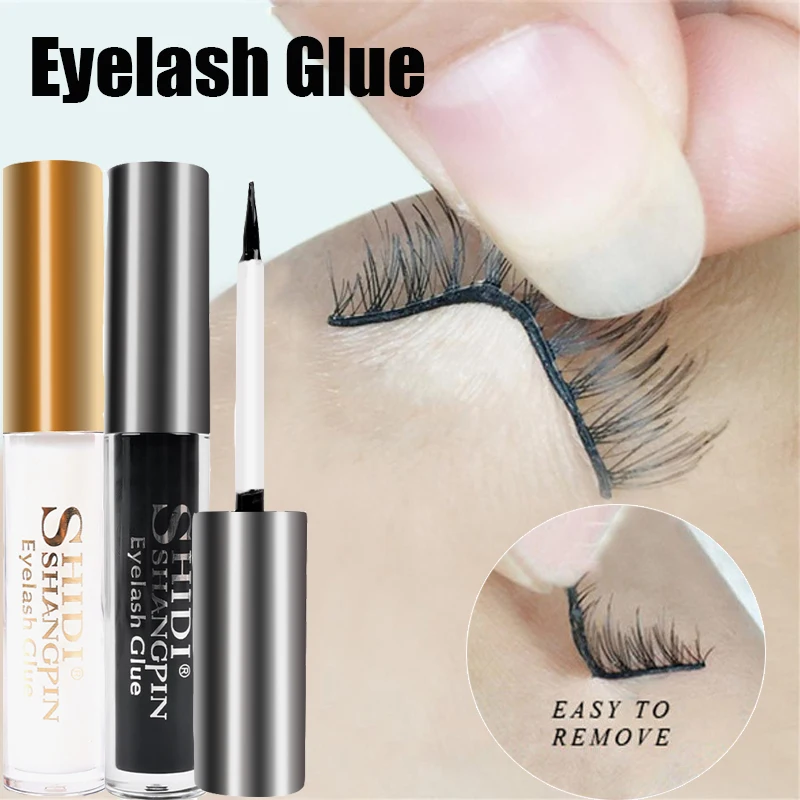 5ml Eyelash Glue Waterproof Quick Dry Adhesive False Lash Glue Clear Black Makeup Fake Eyelashes Extension Glues Cosmetic