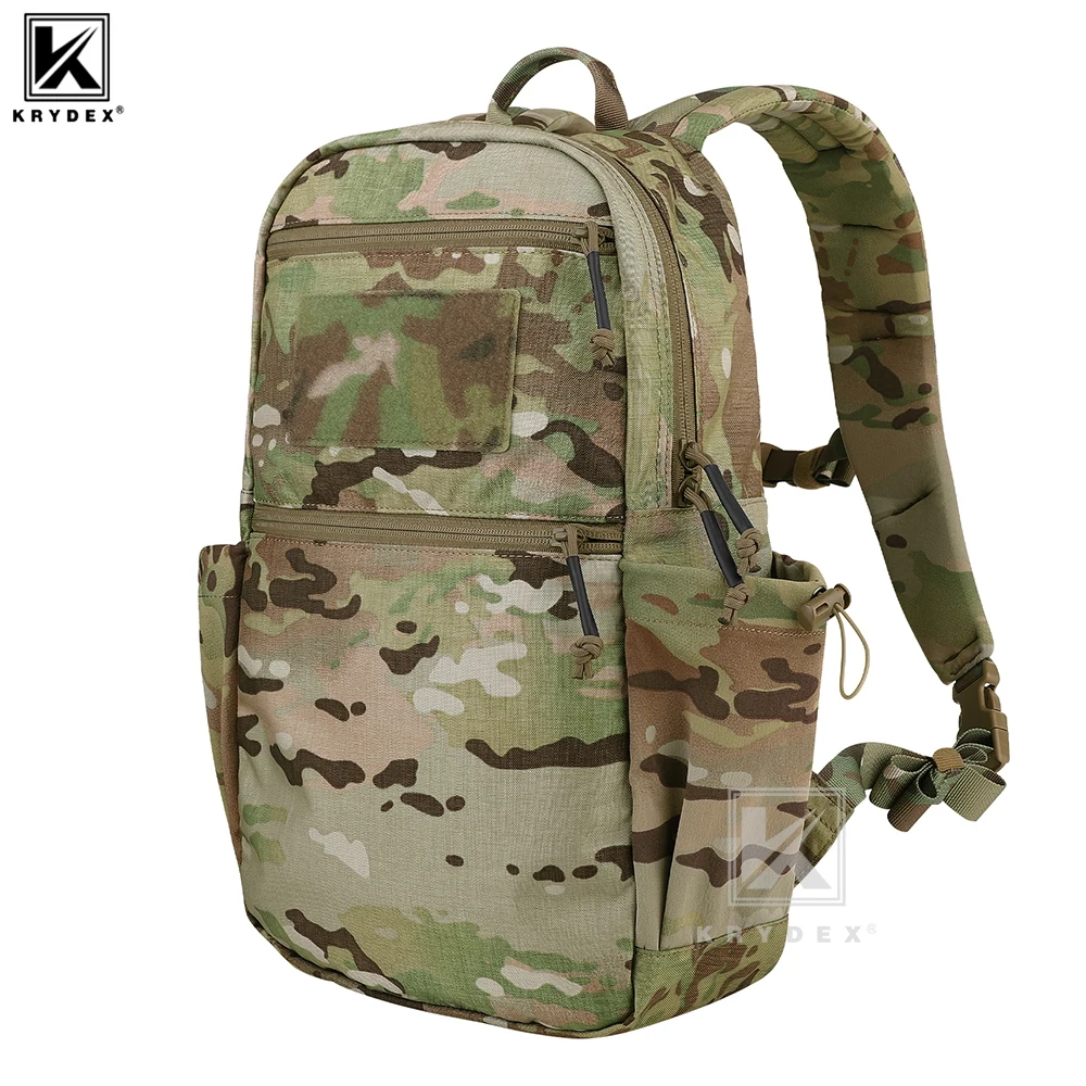 KRYDEX 14L 데이팩 아웃도어 EDC 배낭 전술 사격장 팩 여행 하이킹 스..