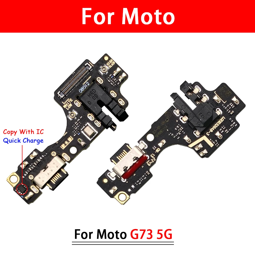 

10 шт., гибкий USB-кабель для зарядки Moto G73