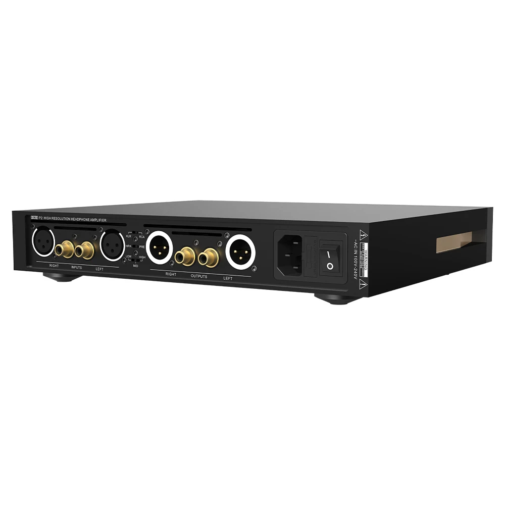SMSL VMV P2 JAS 고해상도 오디오 완전 밸런스드 헤드폰 앰프 - 전환 가능한 게인 컨트롤 HIFI AMP