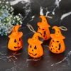 Double Side Pumpkin Skull Night Light Lamp Changing LED Nightlight Room Decor Table Desk Lamps Halloween Gifts for Kids Boys 4