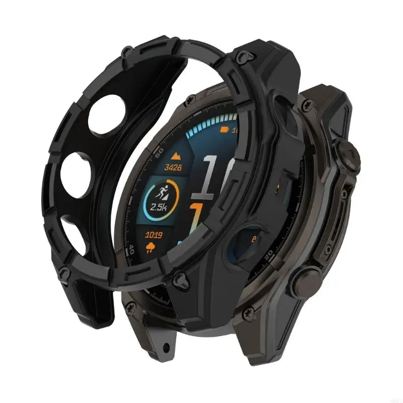 TPU Soft Silicone Anti-Scratch Protective Watch Case Cover