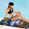 R-Roblox Game Cartoon Beach Towel Cute Kawaii Room Decor Bath Girls Children Hand Towels For Bathroom Shower 3