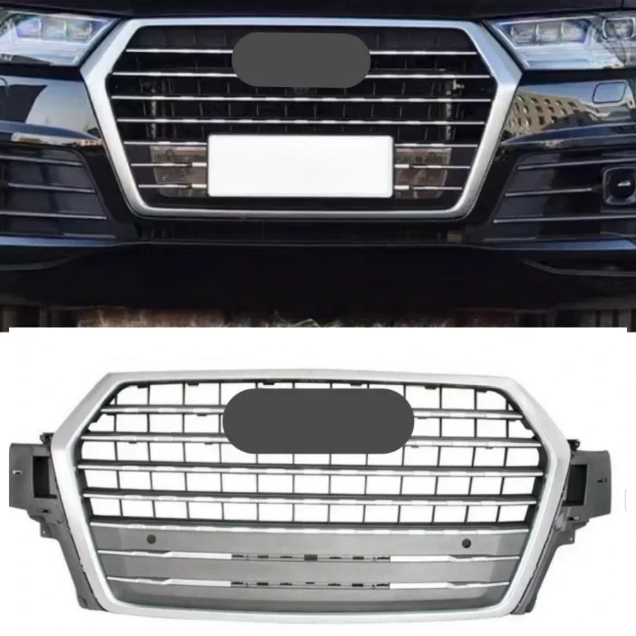 

Передний бампер решетка капота гриль для Audi Q7 SQ7 2016 2017 2018 Стайлинг автомобиля для SQ7 стиль для RSQ7 гриль автомобильные аксессуары