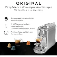 Breville Nespresso Nespresso Creatista Plus Coffee Espresso Machine, Brushed Stainless Steel 2
