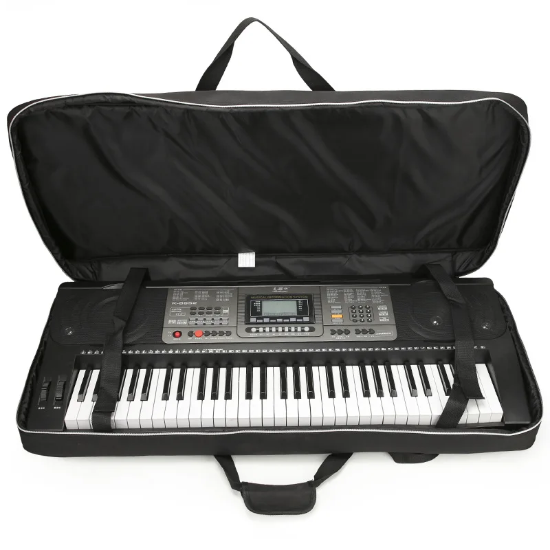 61 Toets Keyboard Draagtas Met Handvat 600d Oxford Elektronisch Piano Instrument Draagbare Dikke Opberghoes Voor Rolland