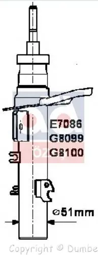 

Store code: G8100 for the left 207 "base 51mm" base 51mm"
