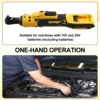 Electric Ratchet Wrench 220N.M Cordless Driver 3/8Inch Impact Removal Screw Nut Power Tools for Dewalt 18V 20V Battery 6