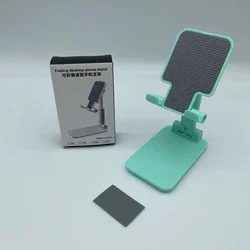Universal Adjustable Stand for Phones & Tablets - Foldable, Portable Holder for Bed or Desk (Green)