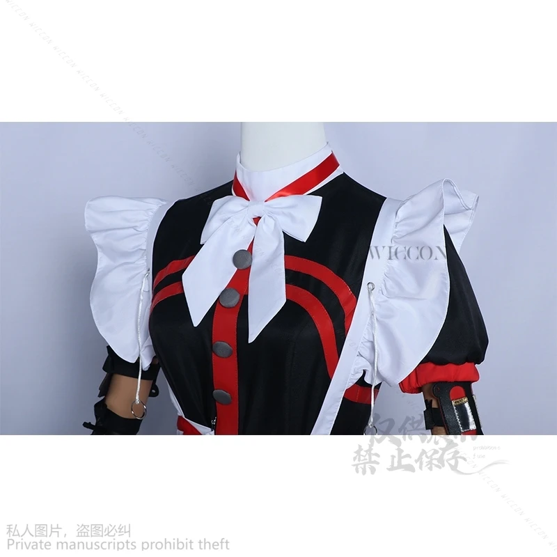 New Game Zenless Zone Zero Alexandrina Sebastiane Cosplay Sexy Costume Uniform Wig Anime Halloween Party Masquerade Women Props 24