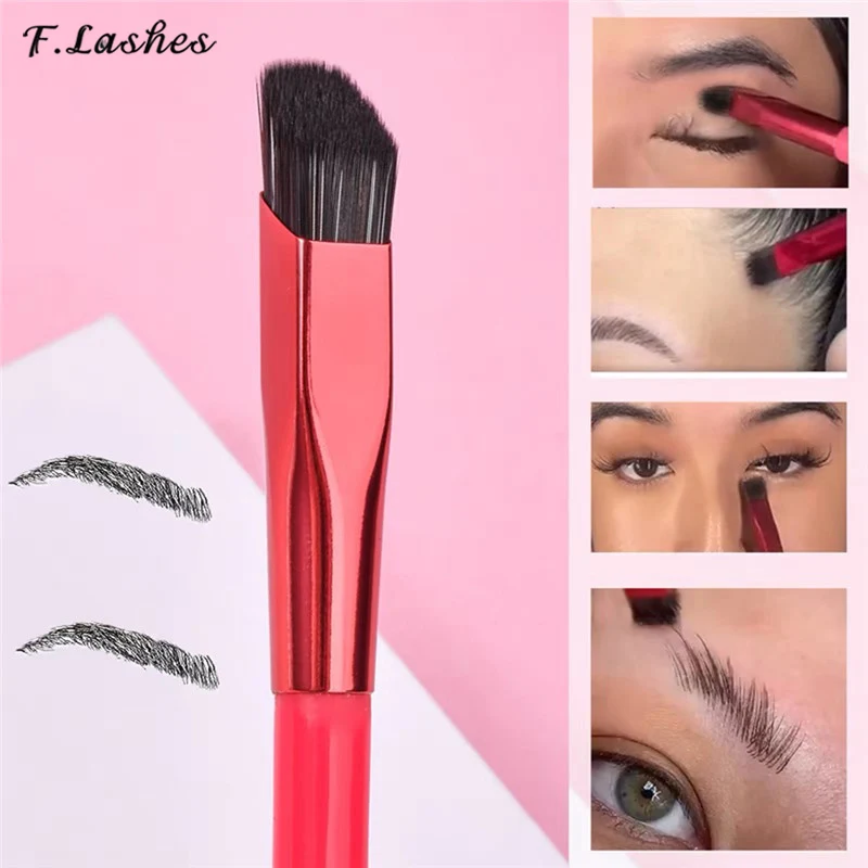 Multi Function Eyebrow Women Wild Eyebrow Brush Brush Square Stereoscopic Eye Brow Brush Flat