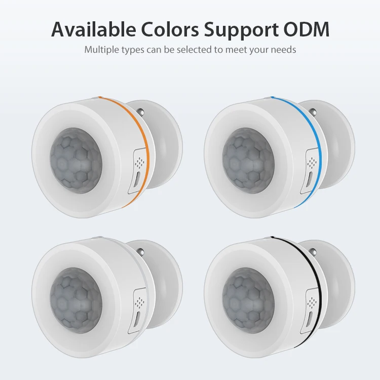 Tuya Matter Thread Smart PIR Motion Sensor Wireless Human Body Motion Infrared D