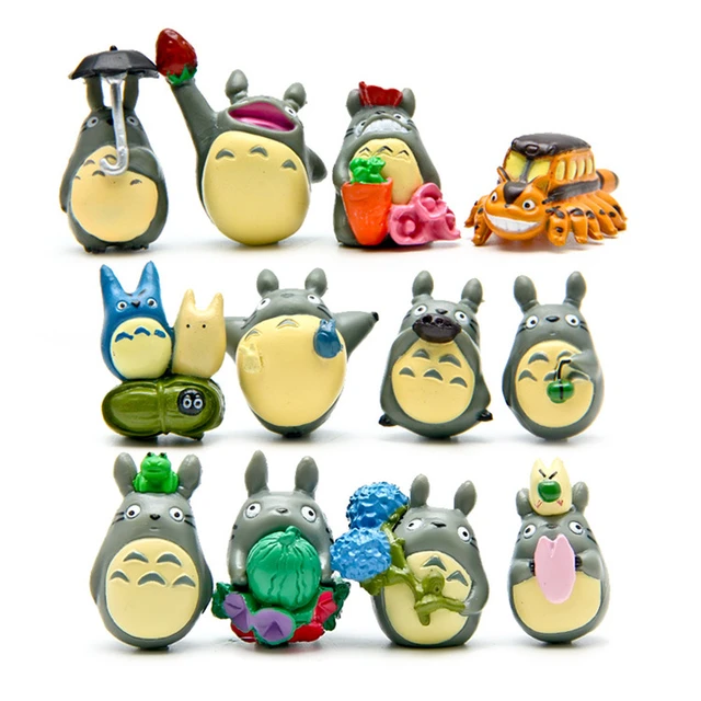 Figurines de Dessin Animé Mon Voisin Totoro, Jouet d'Action, Micro Paysage,  Décoration de user inage, 12 Pièces/Ensemble - AliExpress