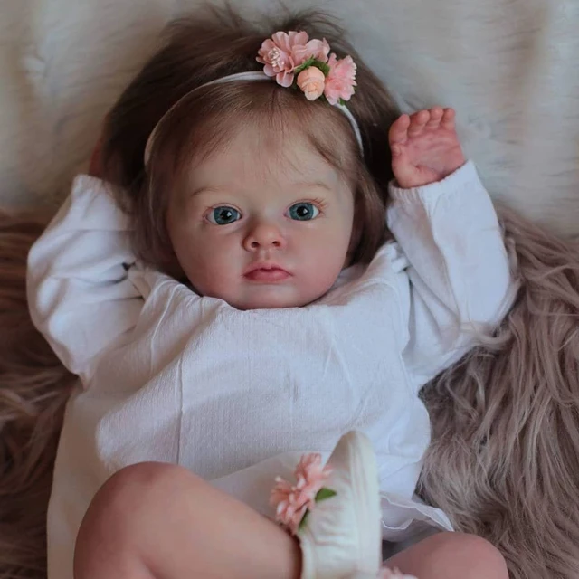 53Cm Bebê Reborn Tutti Lifelike Newborn Baby By Artists Baby Doll Girl bonecas  reborn original Birthday Gifts - AliExpress