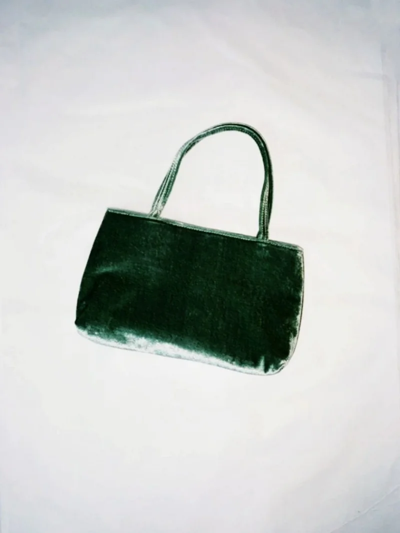 Emerald horizontal style imported velvet