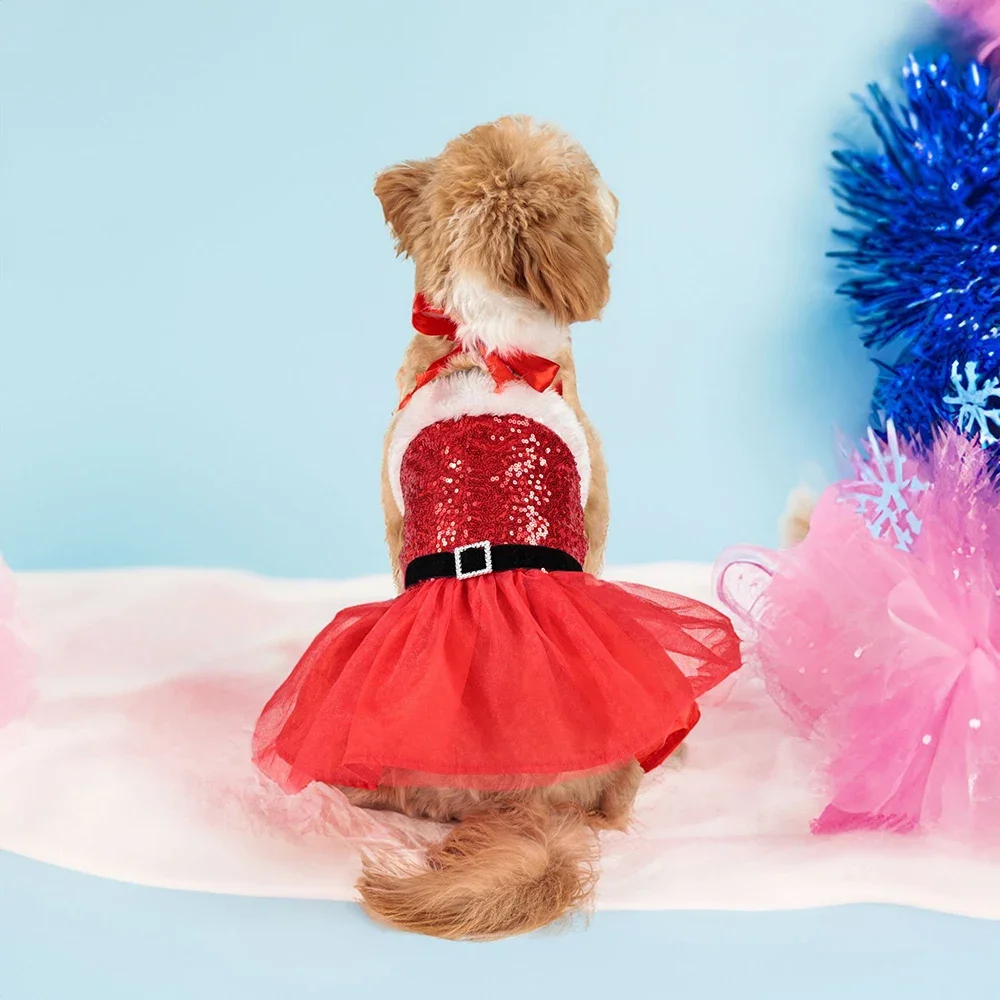 dog christmas sweater dress ABRRLO Christmas Dog Jumpers Red Xmas Dog Sweater Dress Winter Warm Pet Outfits Clothes Snowflake Puppy Christmas Costumes Cat Knitted Clothing for Small Medium Large Dogs Cats (Red Dress,XS) : Amazon.co.uk: Pet