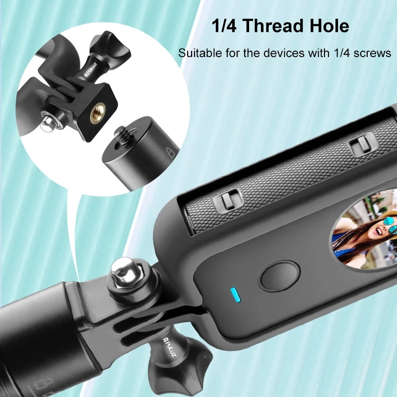 PULUZ PC Protective Frame For Insta360 ONE X2 with Adapter Mount & Screw