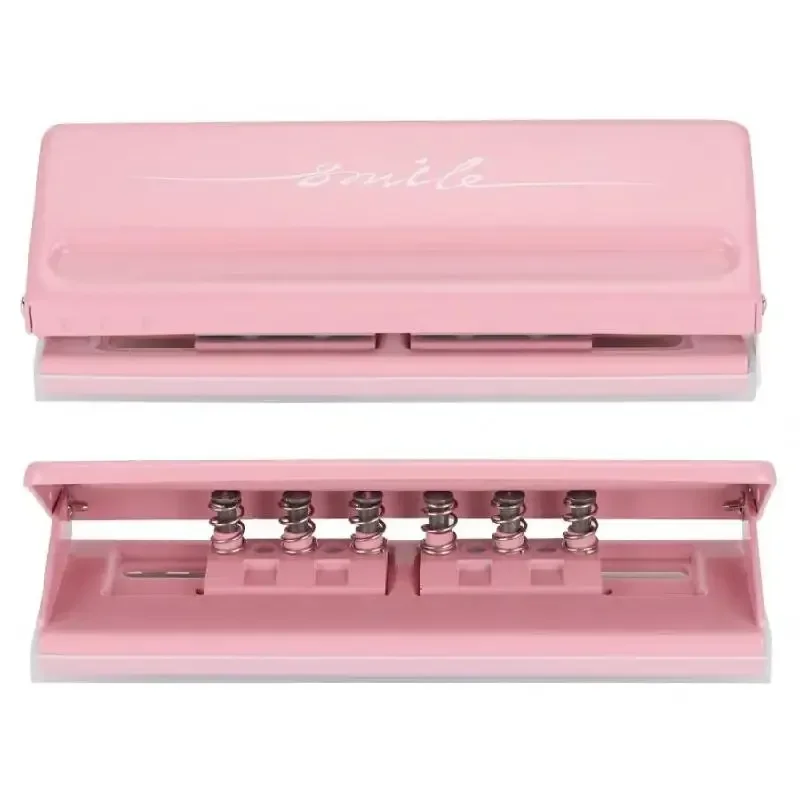 Adjustable Paper Punch for A7 A6 A5 B5 Spiral Notebook 3/6/9 Holes Planner DIY Loose-leaf Puncher Scrapbooking Tools