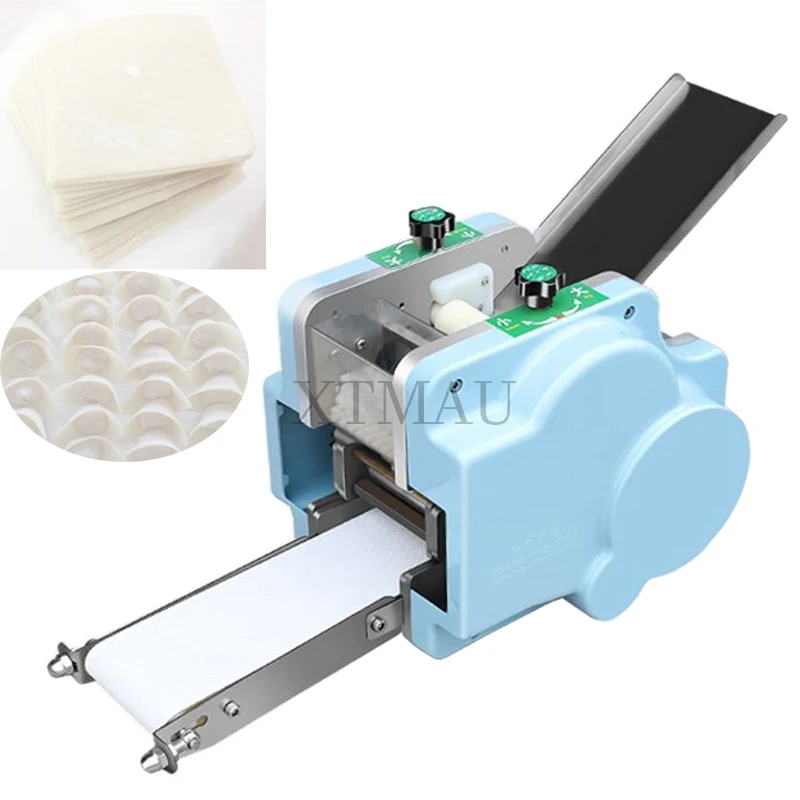 

Dumpling Wrapper Machine Wonton Baozi Skin Making Machinery Jiaozi Rolling Automatic Shumai Slicer