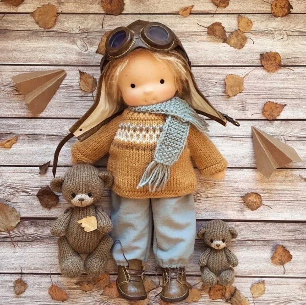 Waldorf Doll Clothing Pure Cotton Doll's Clothes Mini Handmade