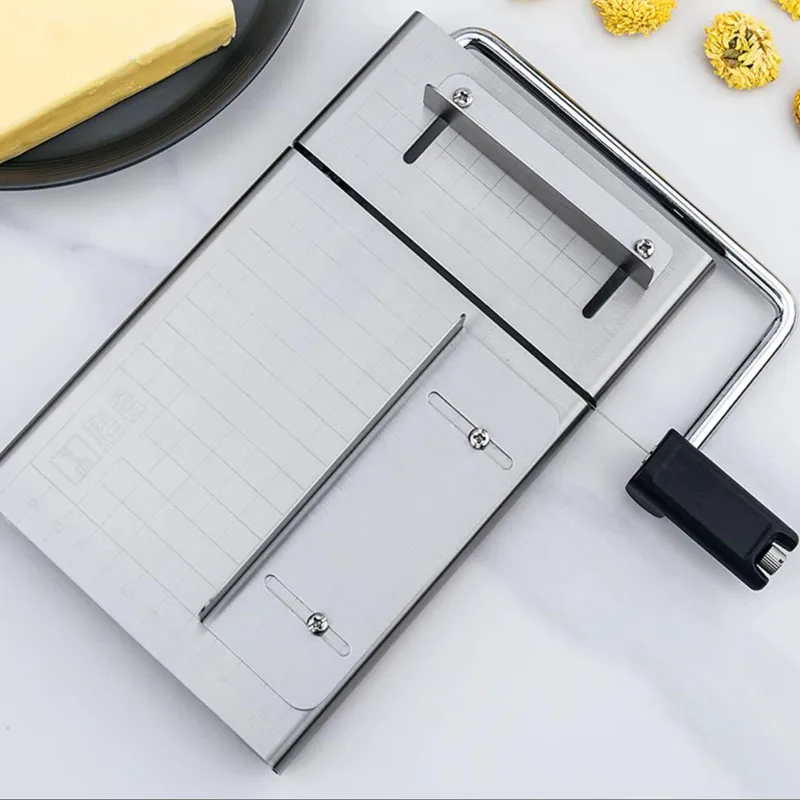 DIY soap stainless steel cutting table adjustable cheese butter wire scissors handmade soap cutting machine