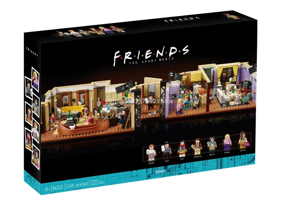 

IN STOCK Most Popular Funny TV Drama in Life The Friend Building Block Models Apartment 10292 Compatible Holiday Christmas Gifts