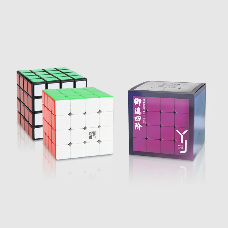 

YJ Yusu V2 M 4x4 Magnetic Magic Speed Cube Puzzle Antistress Professional Educational Toy Yongjun Yusu V2M 4x4x4 Cubo Magico