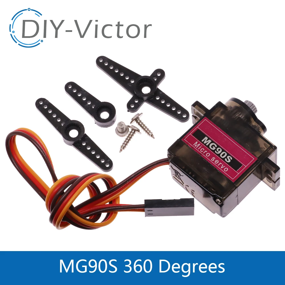 High-Performance Metal Gear Servo for RC Models and DIY Projects