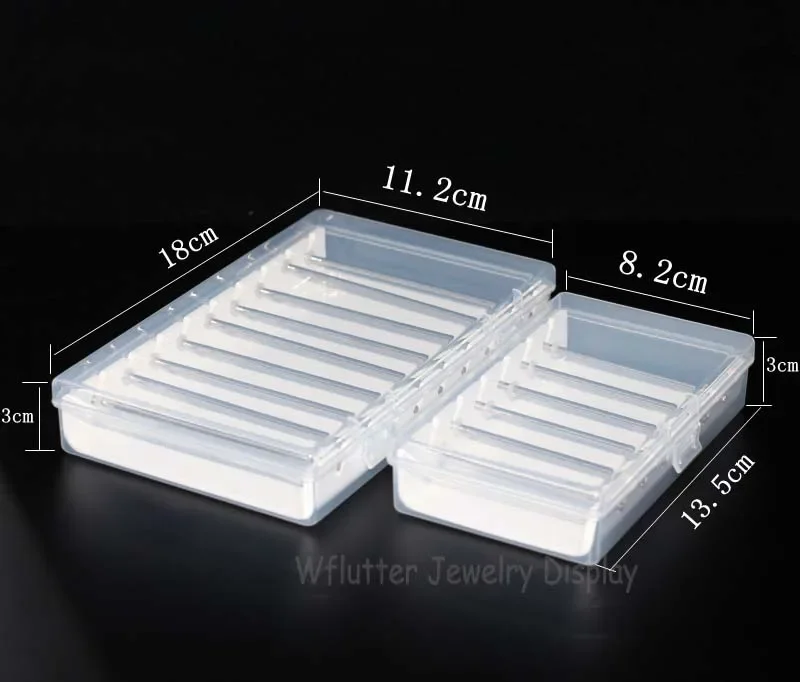 Acrylic Box Charm Beads Bracelet Ring Holder Jewellery Organizer Jewelry Tray Diy Finding Display Stand Storage Case Rack