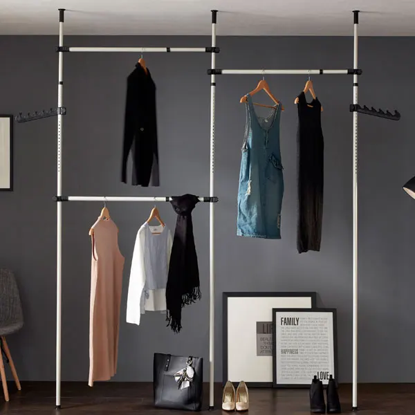 25파이 3단 행거 Clothes rack style mobile hanger